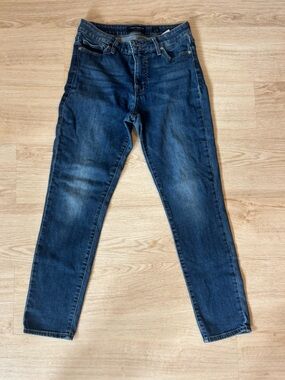 Lucky Brand - Women’s Dark Blue Slim Straight Jeans